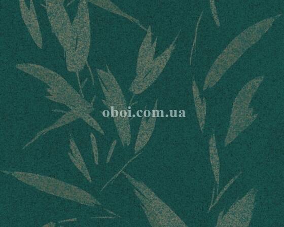 Виниловые шпалери AS Creation  арт. 1032504, колір Зеленый, рисунок Деревья / листья / ветки