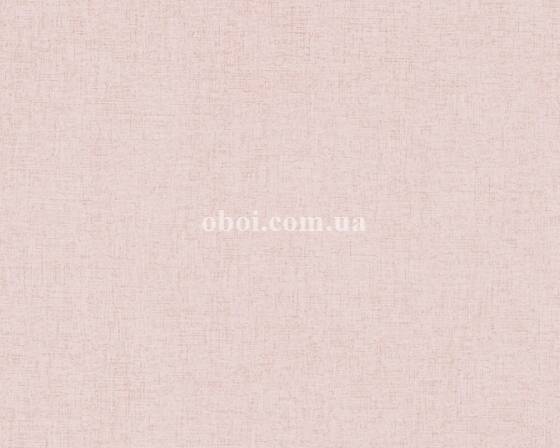 Виниловые шпалери AS Creation  арт. 1032528, колір Розовый, рисунок Однотонные