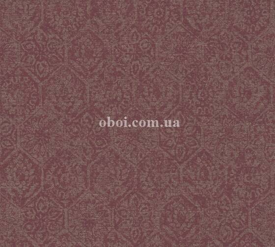 Вінілові шпалери AS Creation  арт. 1038940, колір Бордовий, рисунок Класичні