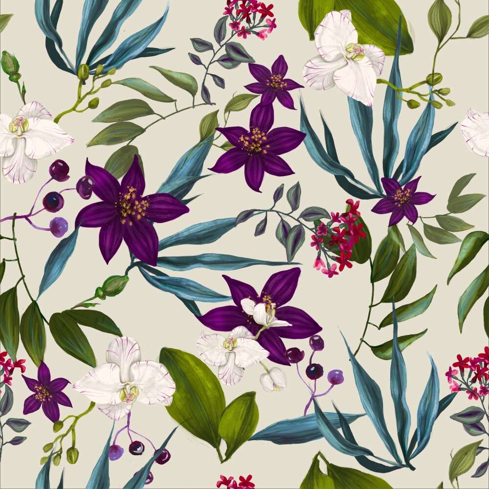 Фотообои Цветы под заказ из категории flowers