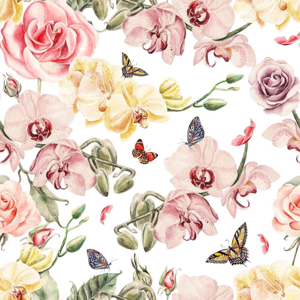 Фотообои Цветы под заказ из категории flowers