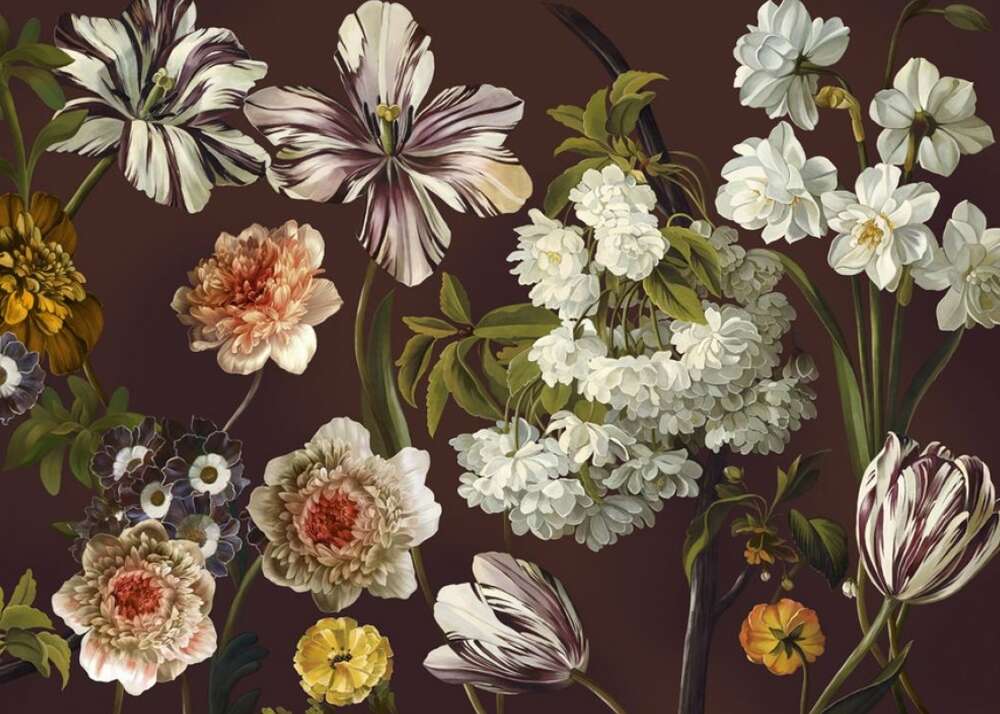 Фотообои Цветы под заказ из категории flowers