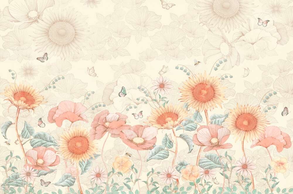 Фотообои Цветы под заказ из категории flowers