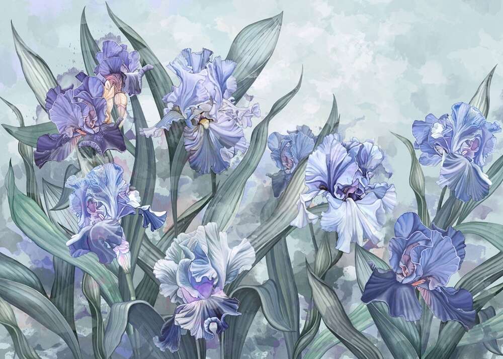 Фотообои Цветы под заказ из категории flowers