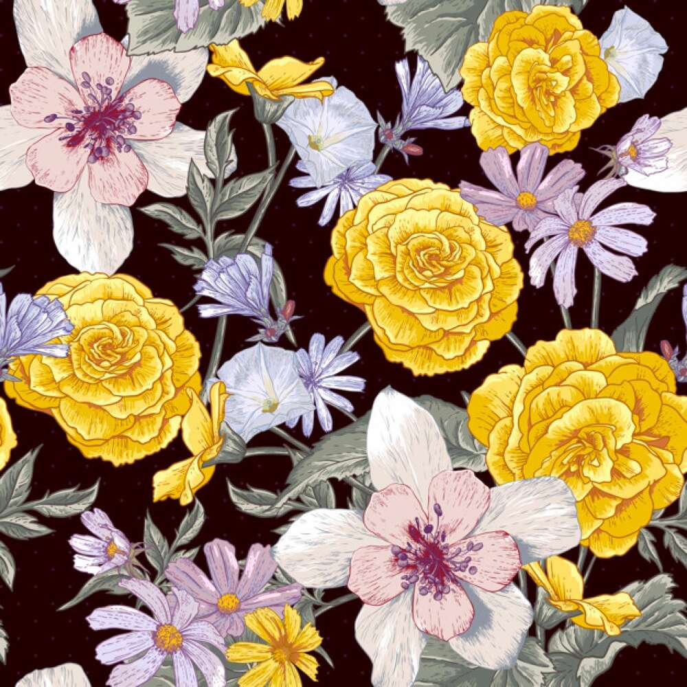 Фотообои Цветы под заказ из категории flowers