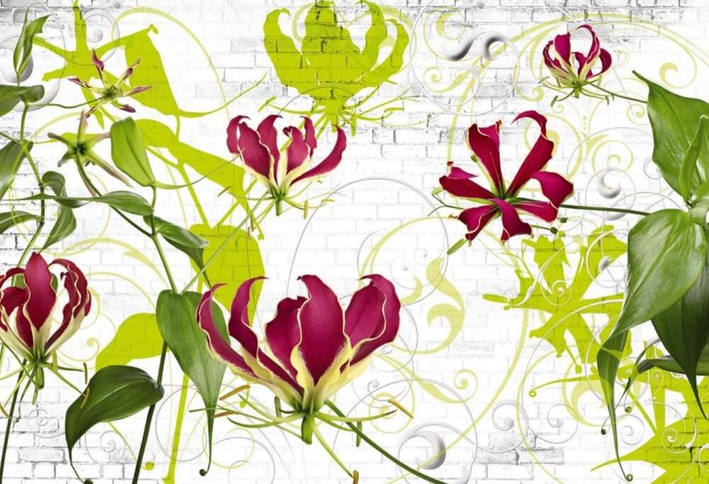 Фотообои Цветы под заказ из категории flowers
