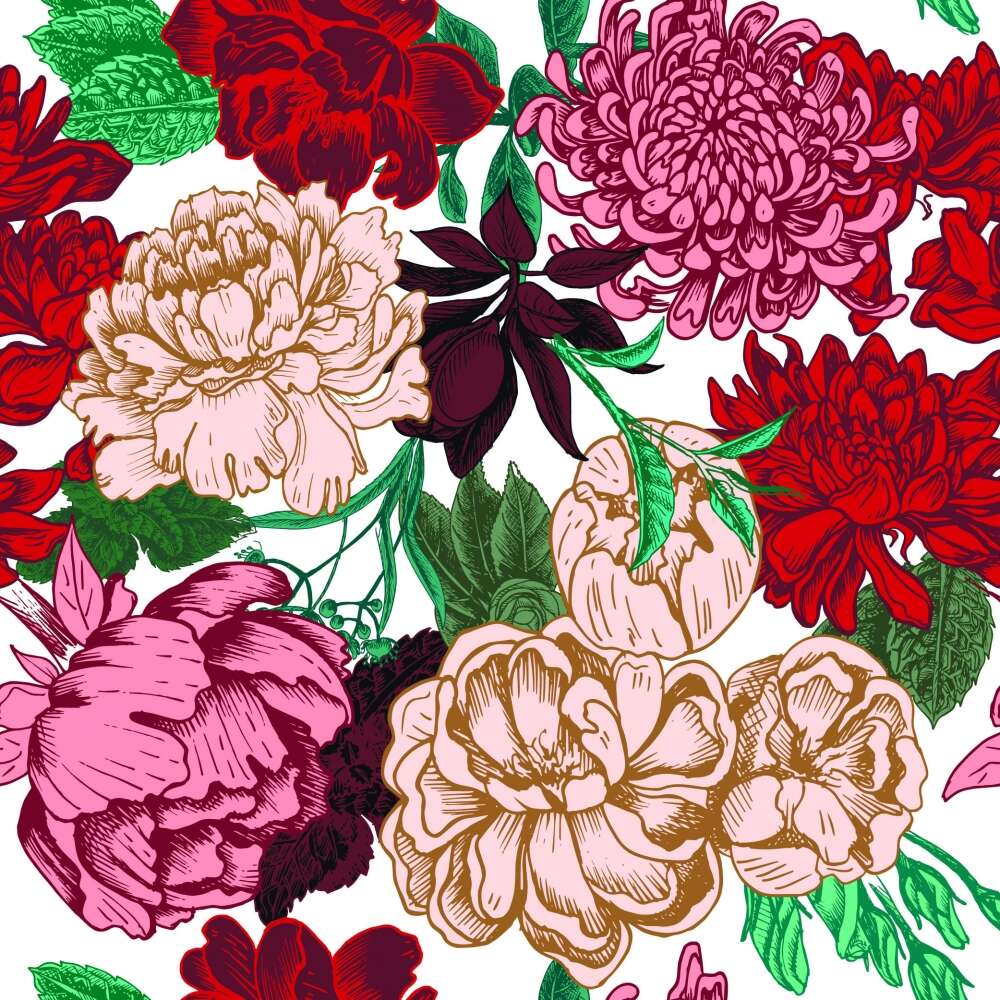 Фотообои Цветы под заказ из категории flowers
