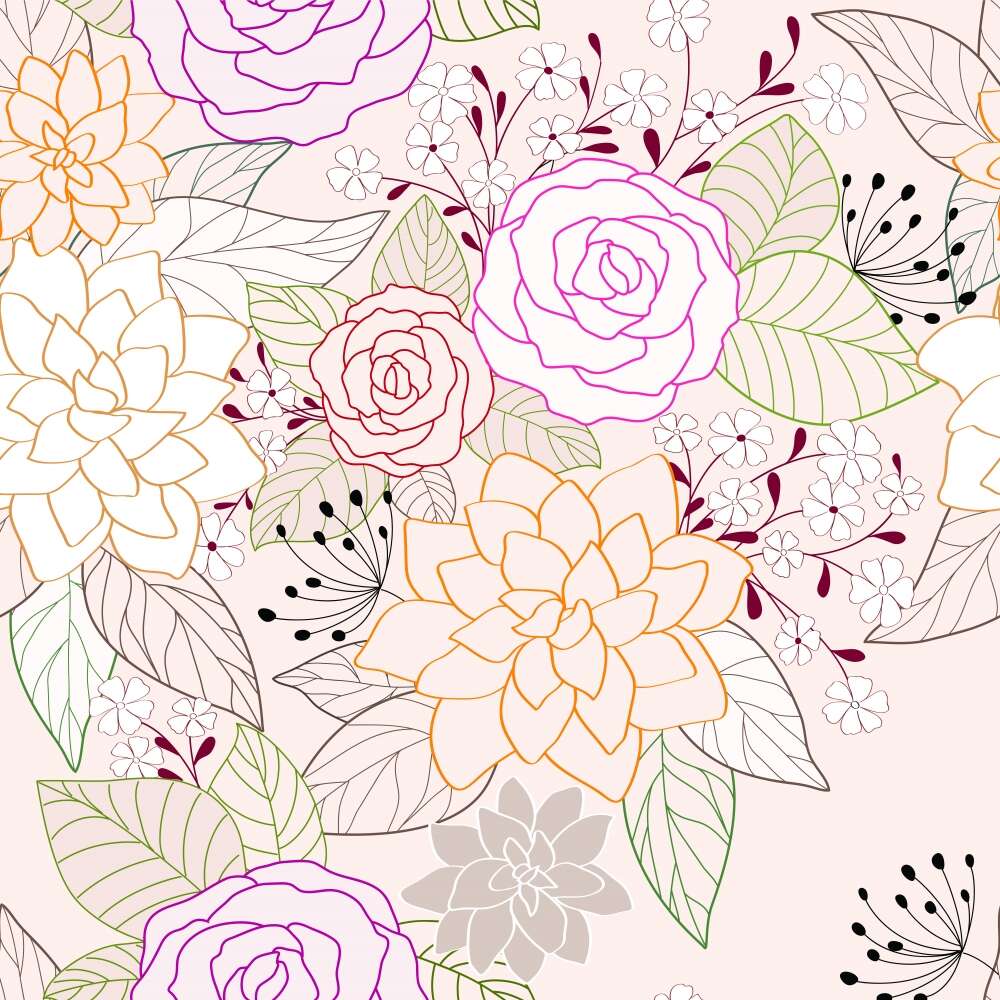 Фотообои Цветы под заказ из категории flowers