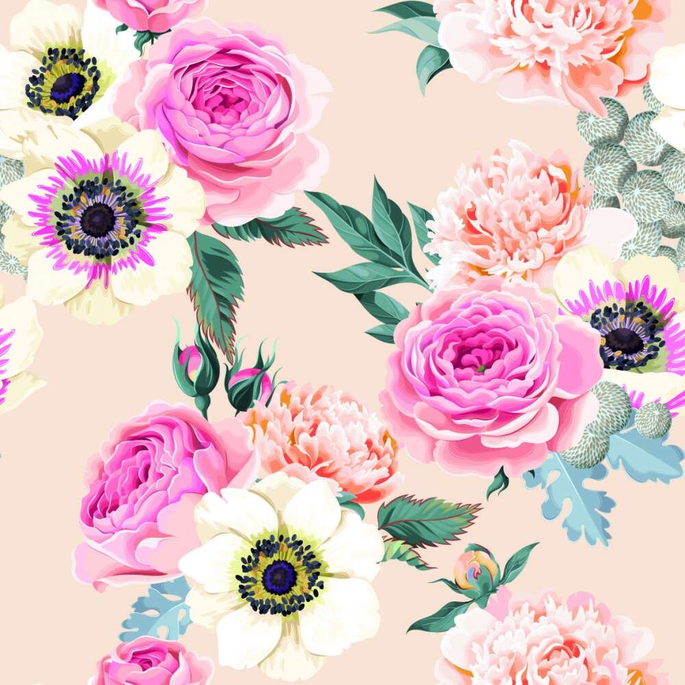 Фотообои Цветы под заказ из категории flowers