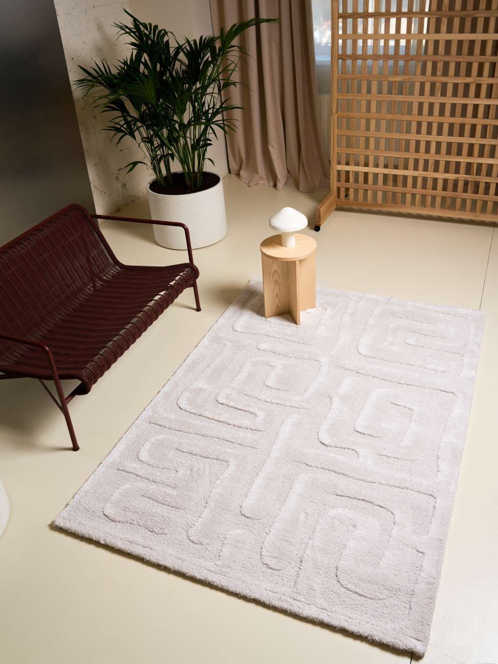 Ковер на пол Ragolle из материала Полиэстер, цвет: Бежевый в интерьере