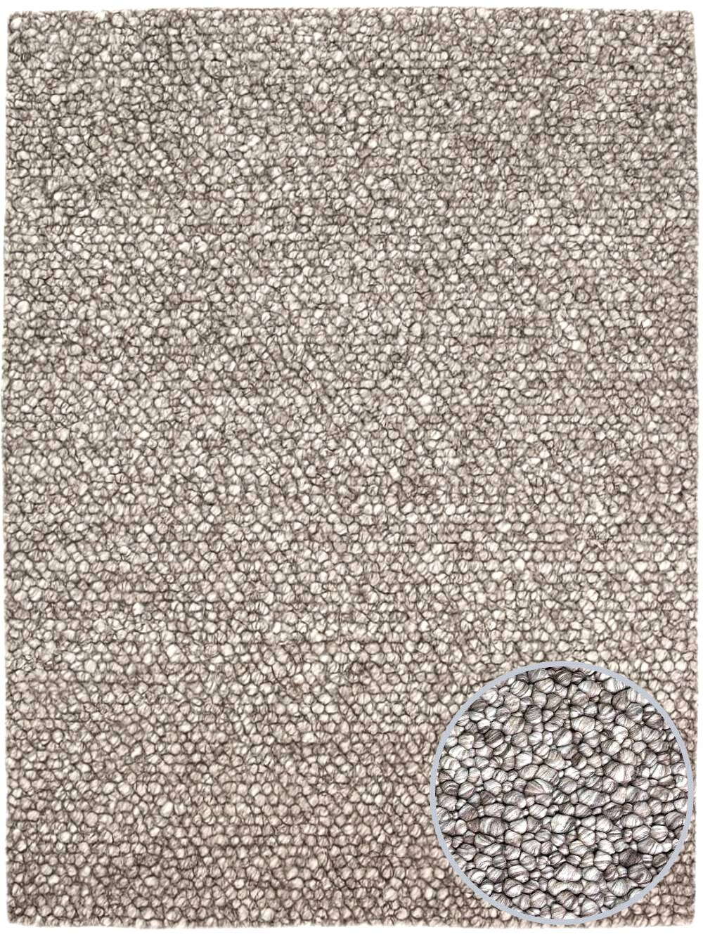 Ковер на пол Rugs Palace из материала Шерсть, Коттон, цвет: Коричневый в интерьере