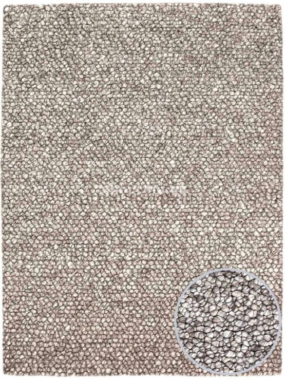 Ковер на пол Rugs Palace из материала Шерсть, Коттон, цвет: Коричневый в интерьере